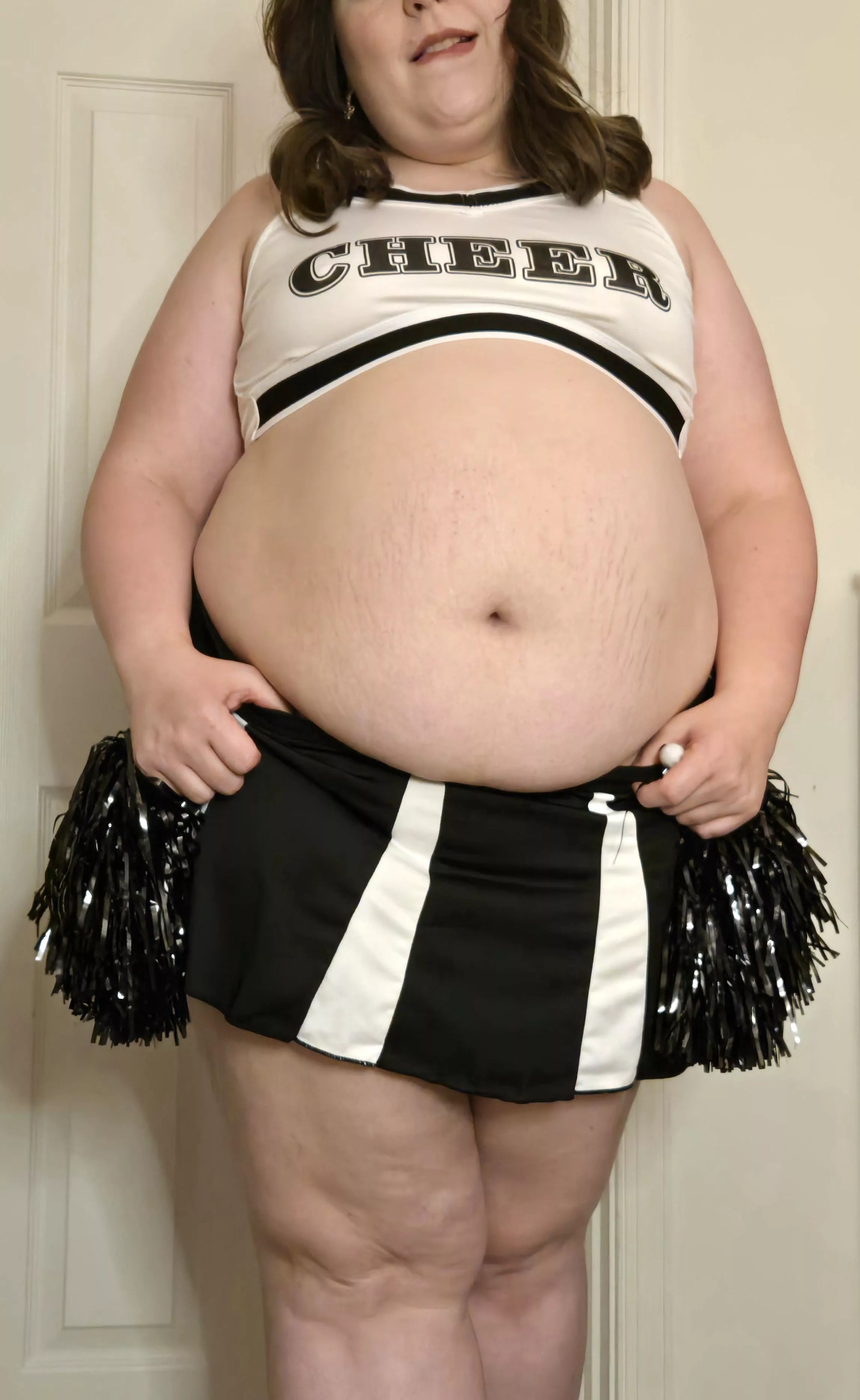 This uniform is just a little snug...