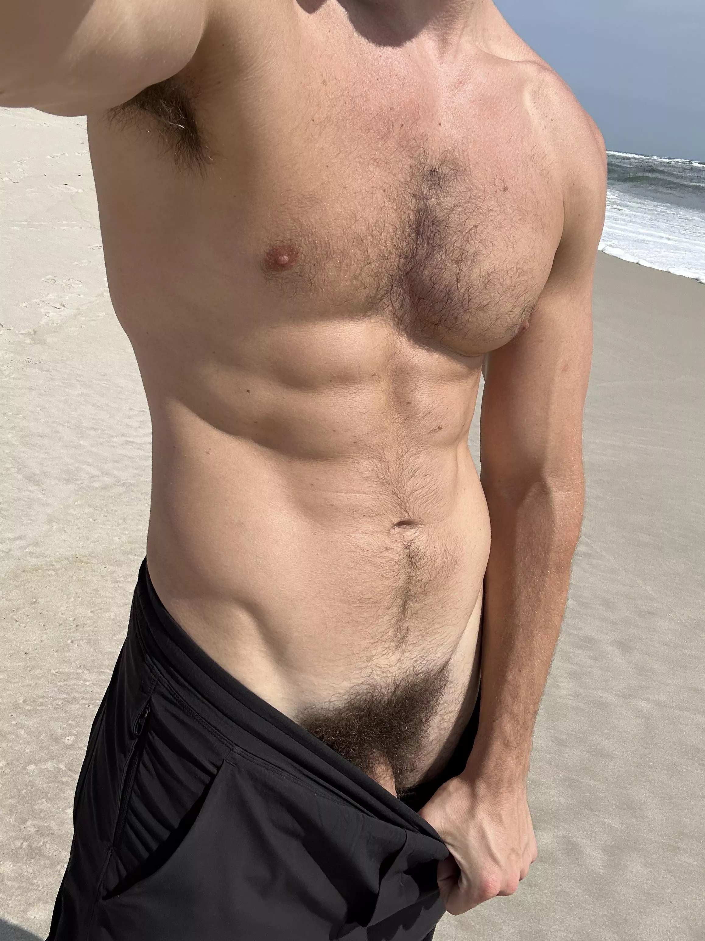 Ufff I wish I could grow more chest hair.  Never trimmed or shaved and this is what I got 