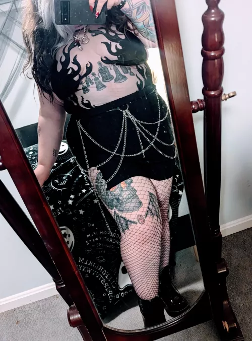 Wearing lingerie in public 🫣