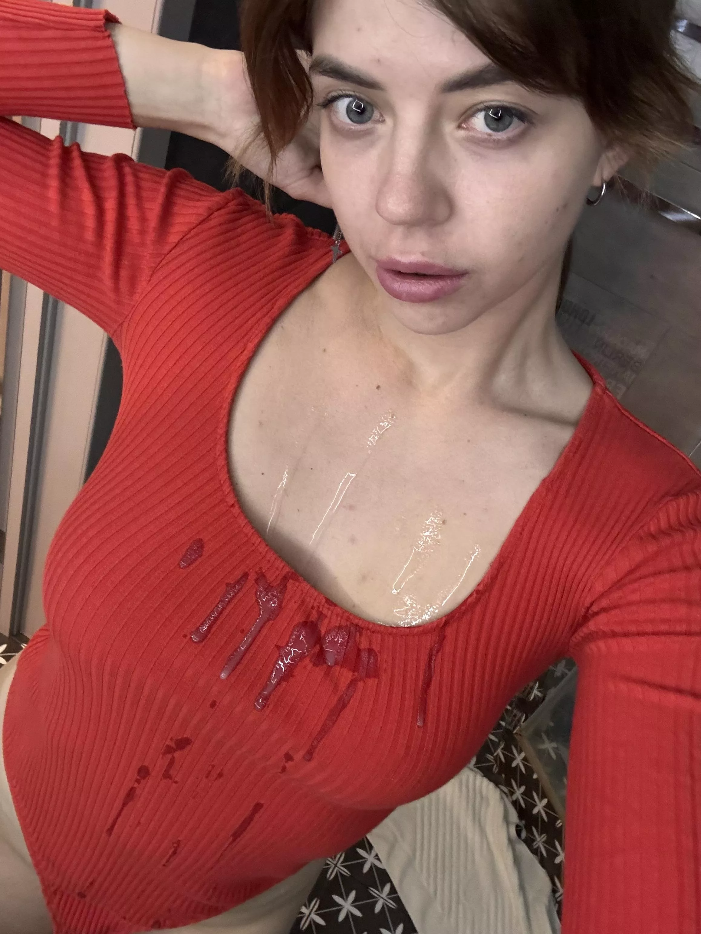 When I get cum I feel like a real slut