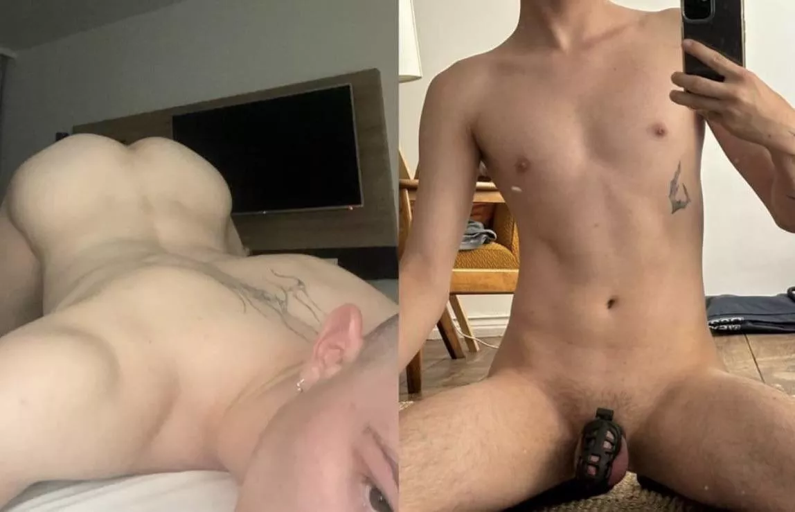 [22] do you like locked boys? day 28 of loctober. 🔐💦looking for a muscled dom.