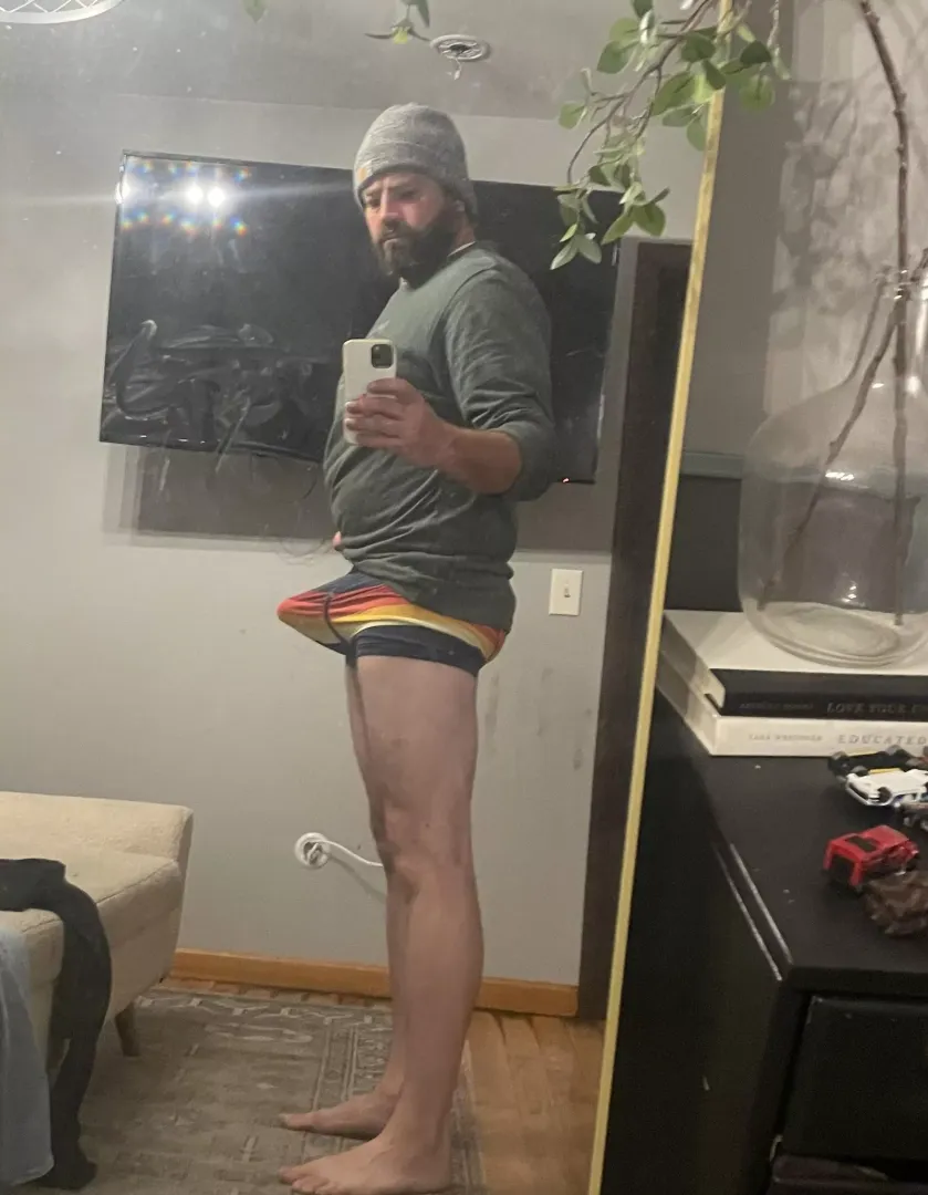 Do these stripes my make my cock look big? [40]