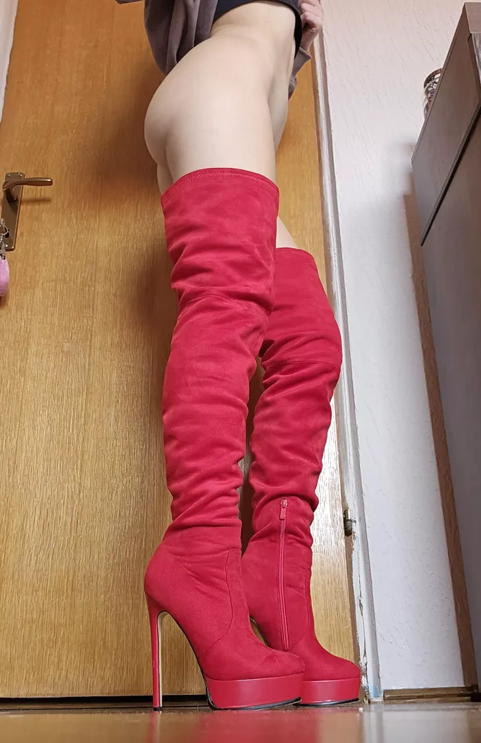 I want to wrap my legs around you in these heels