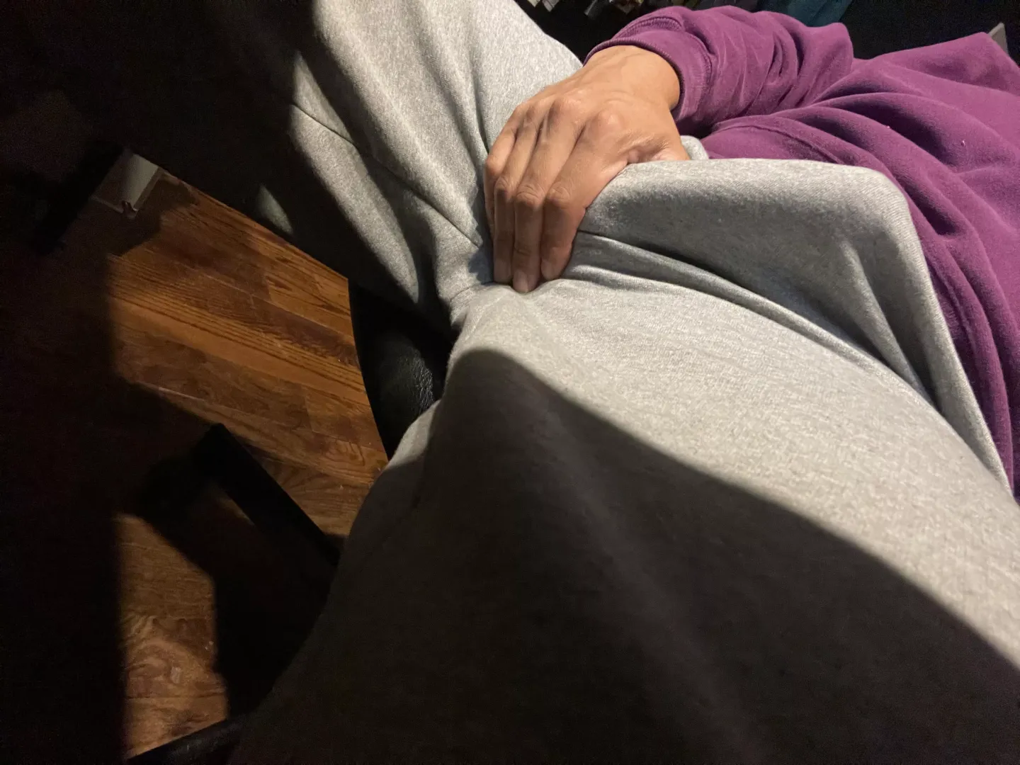 Rub my sweats