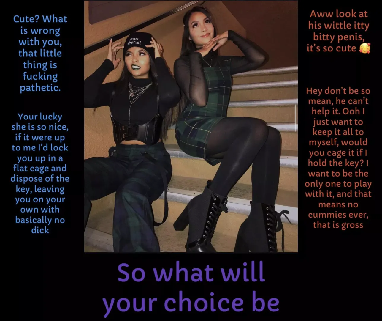 Surely you’ll make the right choice, right? 