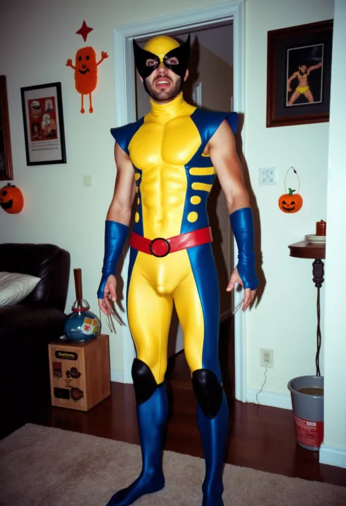 90s Wolverine costume