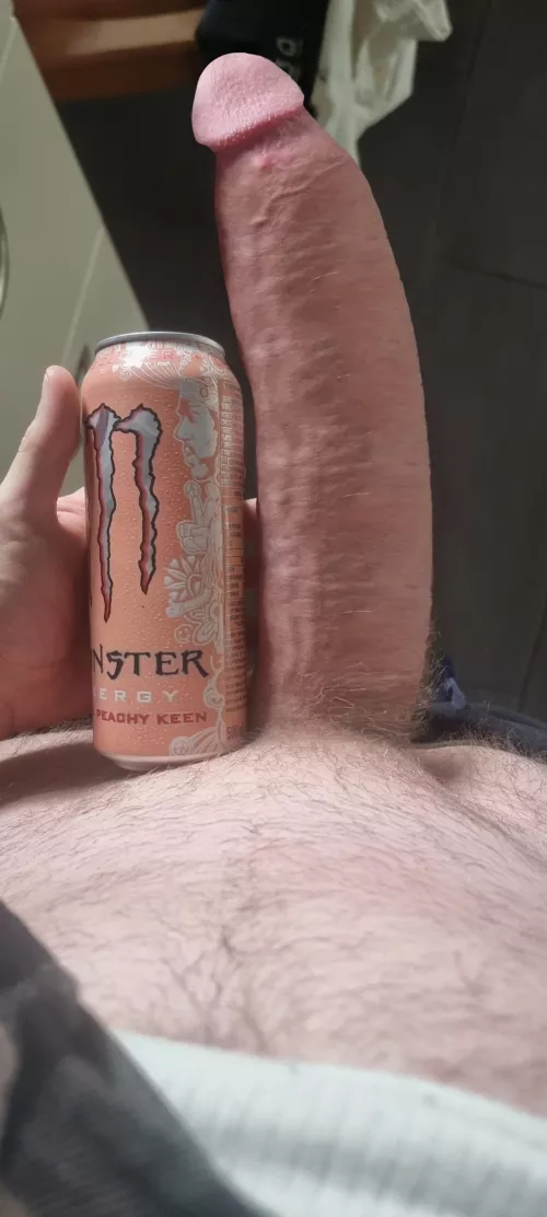 A monster and a can!