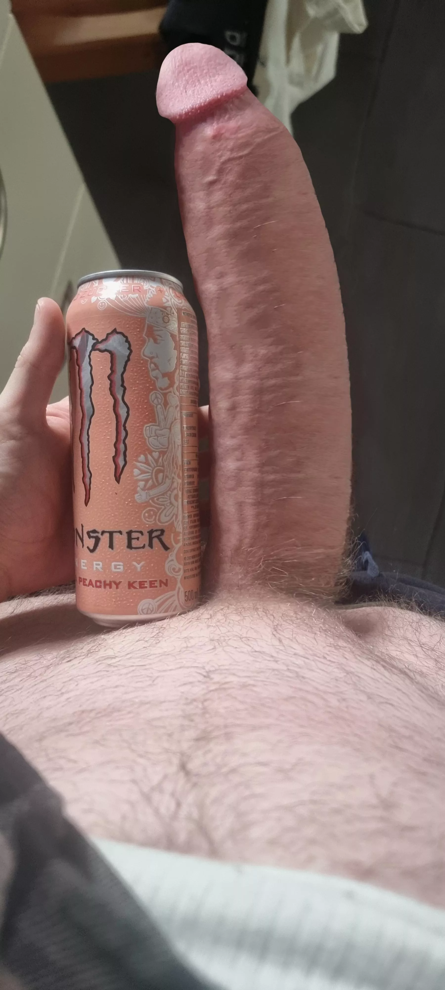 A monster and a can!