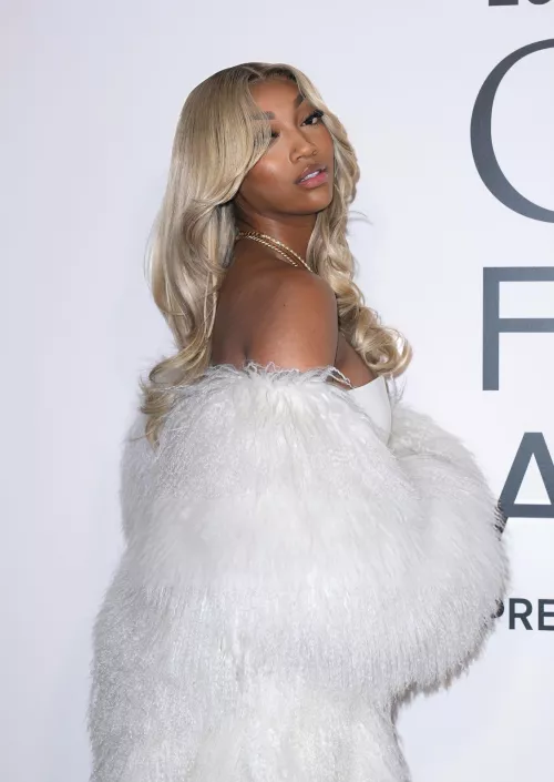 Angel Reese at the 2024 CFDA Awards