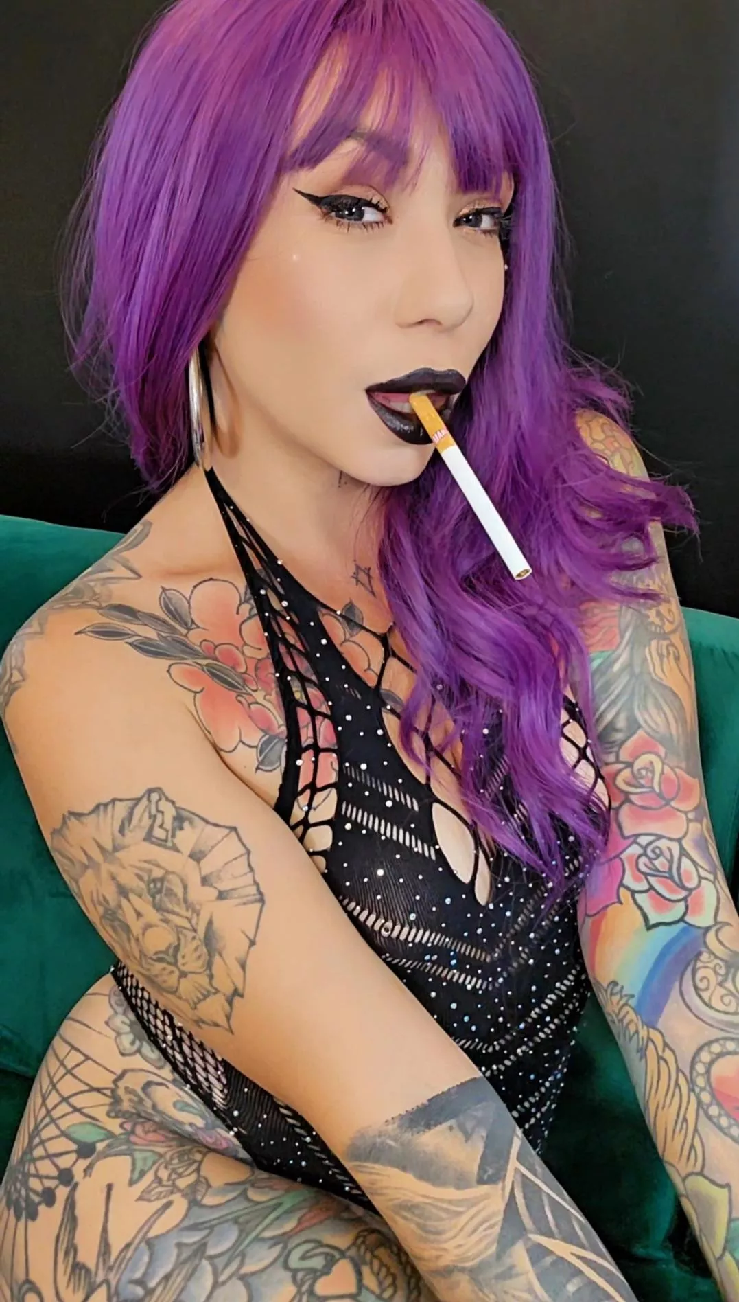 Black and mysterious 