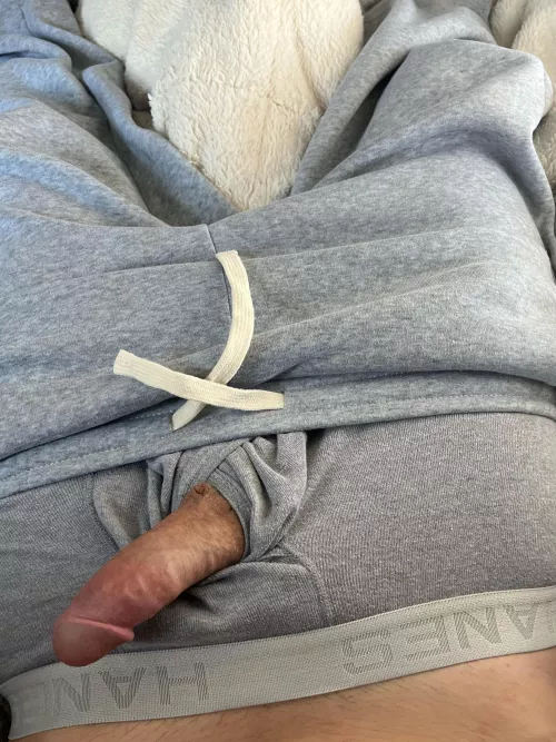 Boxers and sweatpants