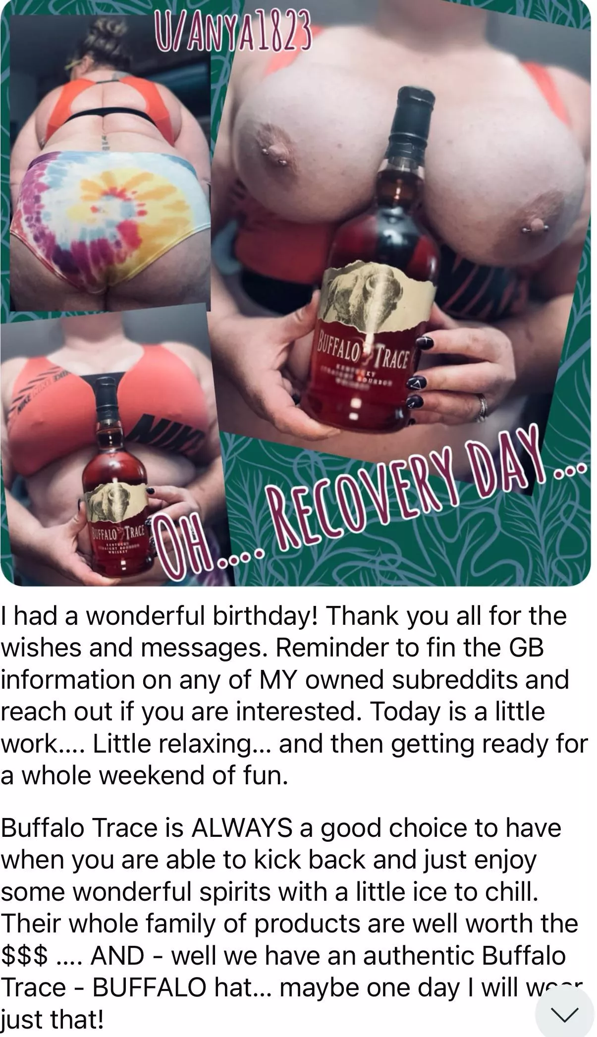 BW: Recovery day before the fun continues… 