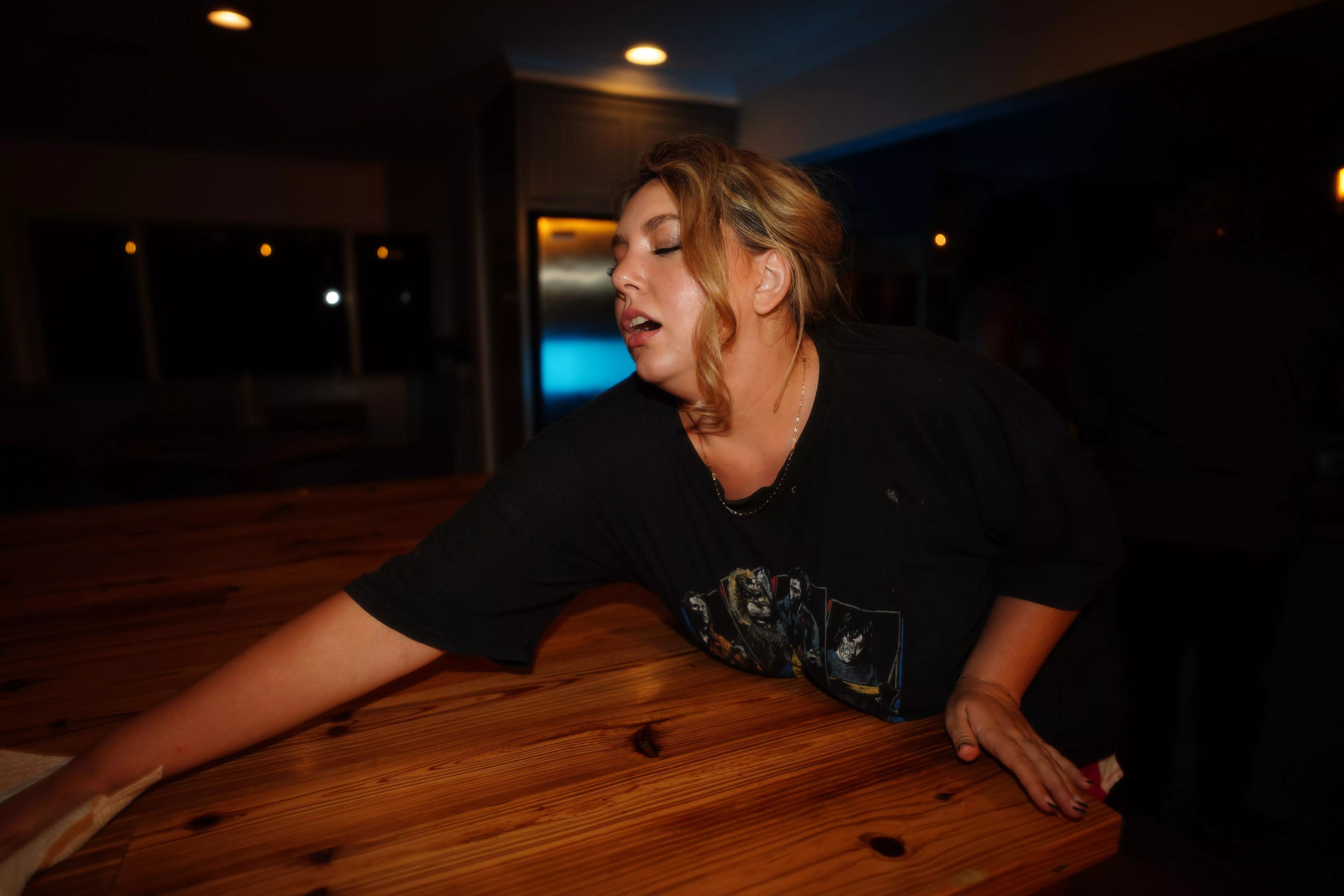 Can you tell I’m not wearing a bra?