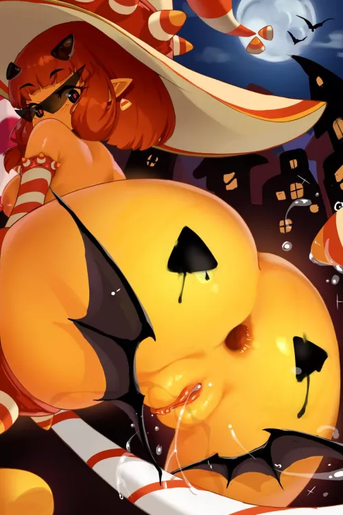 Candy corn gape (@Zzo010)