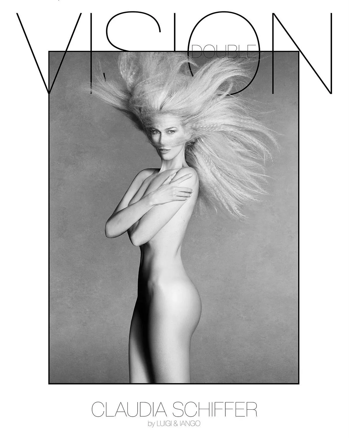 Claudia Schiffer | Double Vision Fall-Winter 2024-25 | ph. Luigi & Iango