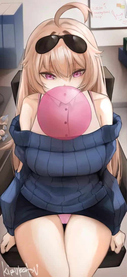 Columbia Azur Lane (art by me, 1/3 digital art commission slot available~)