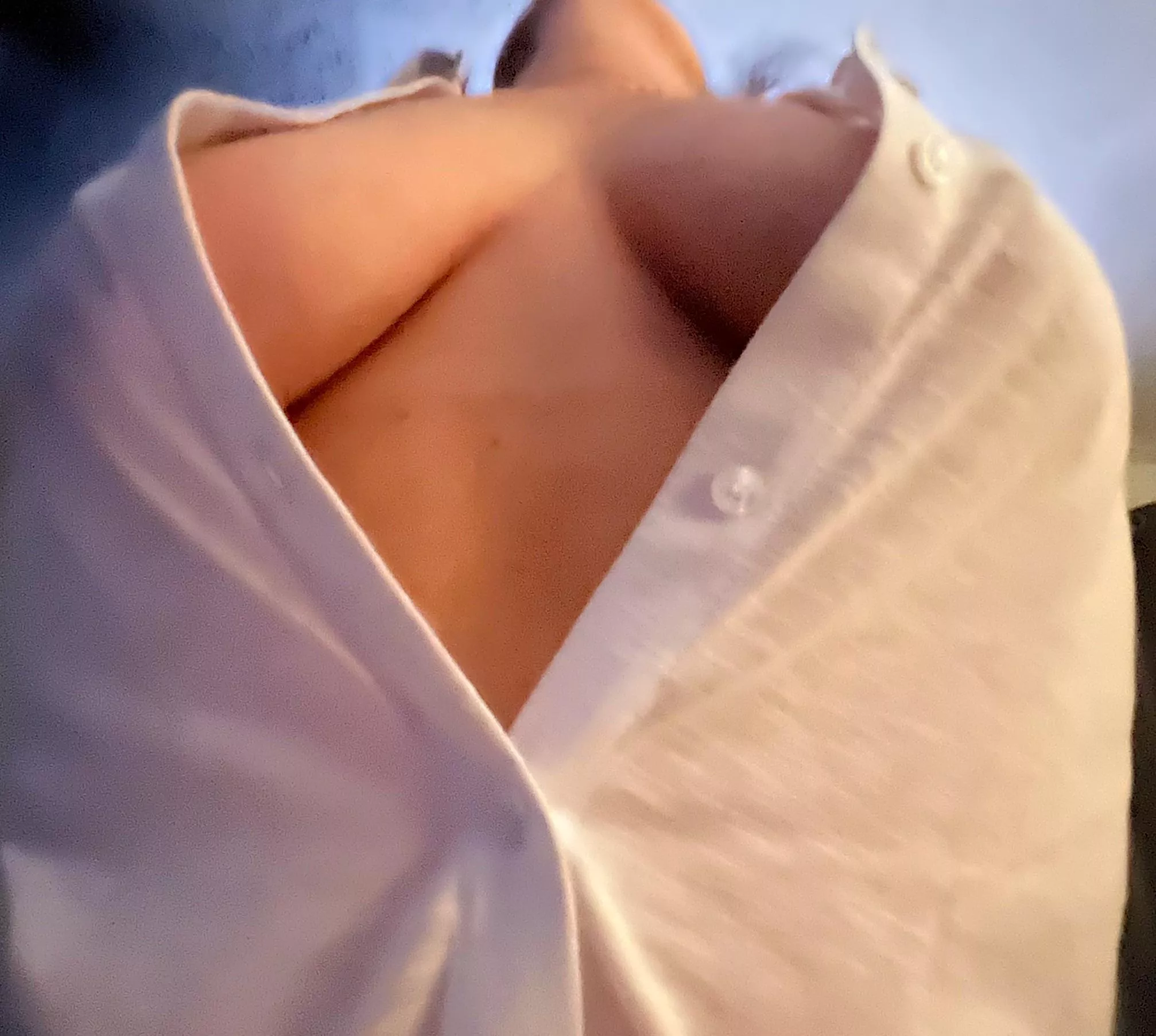 Definitely no bra for me, was this too much for a dinner date?