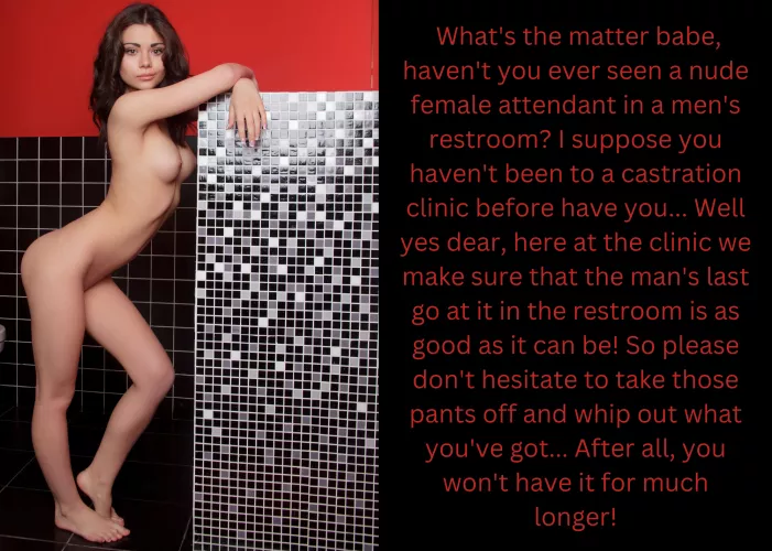 Don't hesitate to whip it out... you won't have it for much longer!