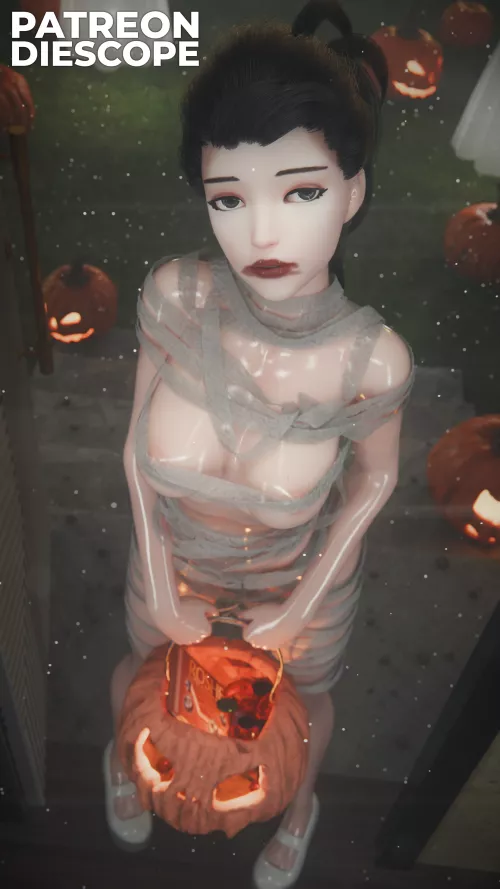 D.Va Halloween Mummy (DieScope) [Overwatch]