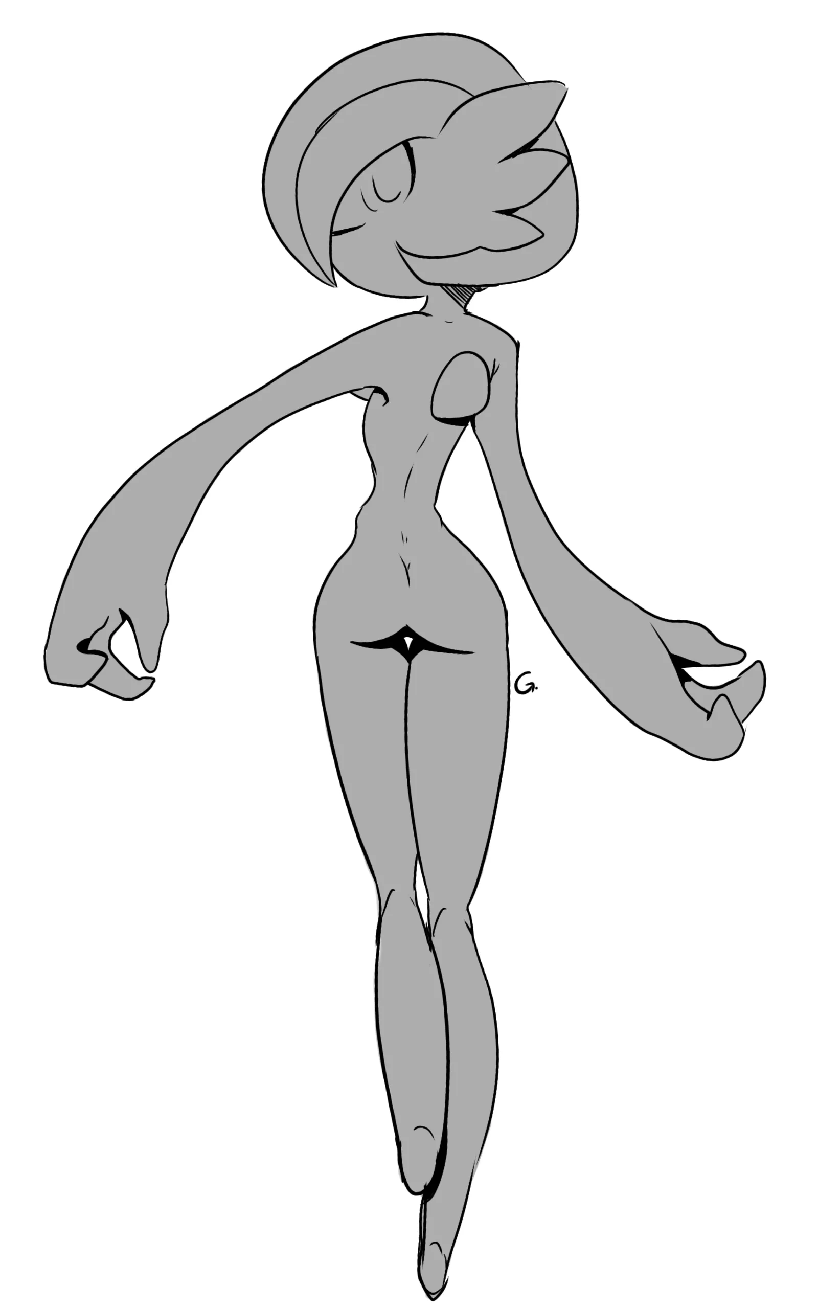 Gardevoir without dress