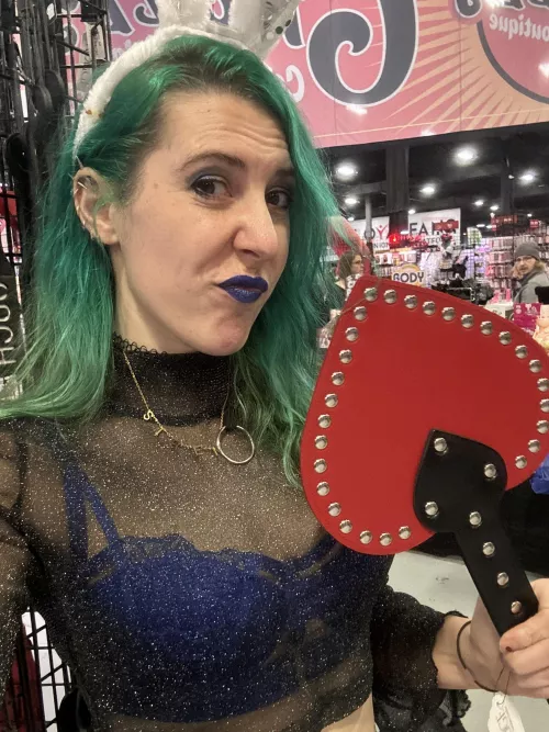 Got a nice big paddle for you