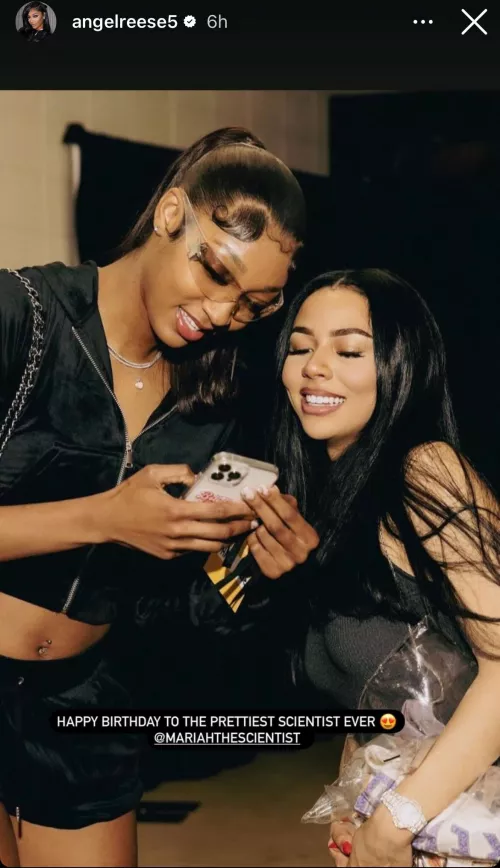 Her and Mariah the Scientist 