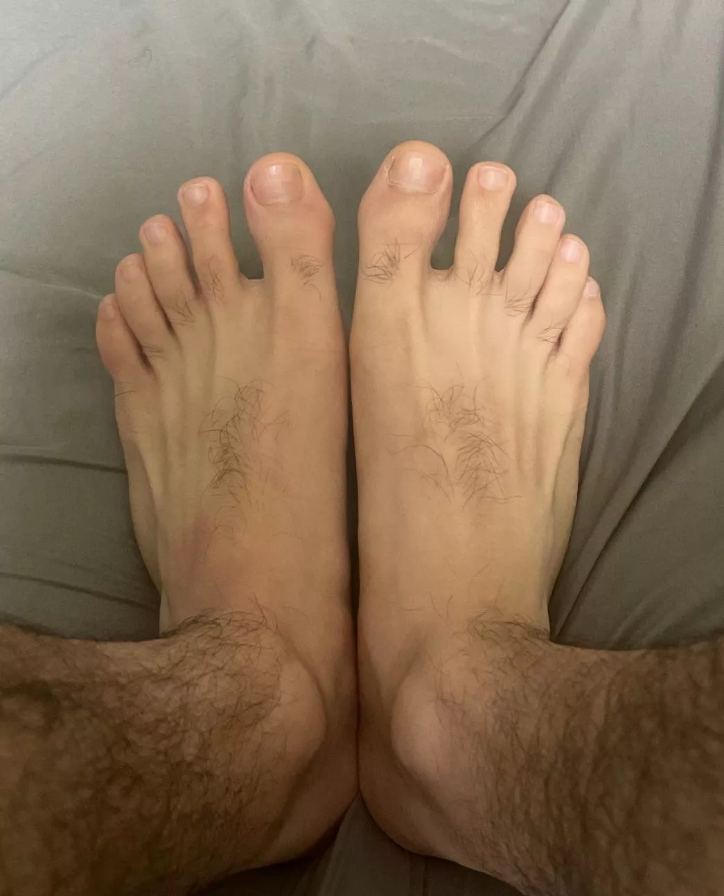 Here are my feet 