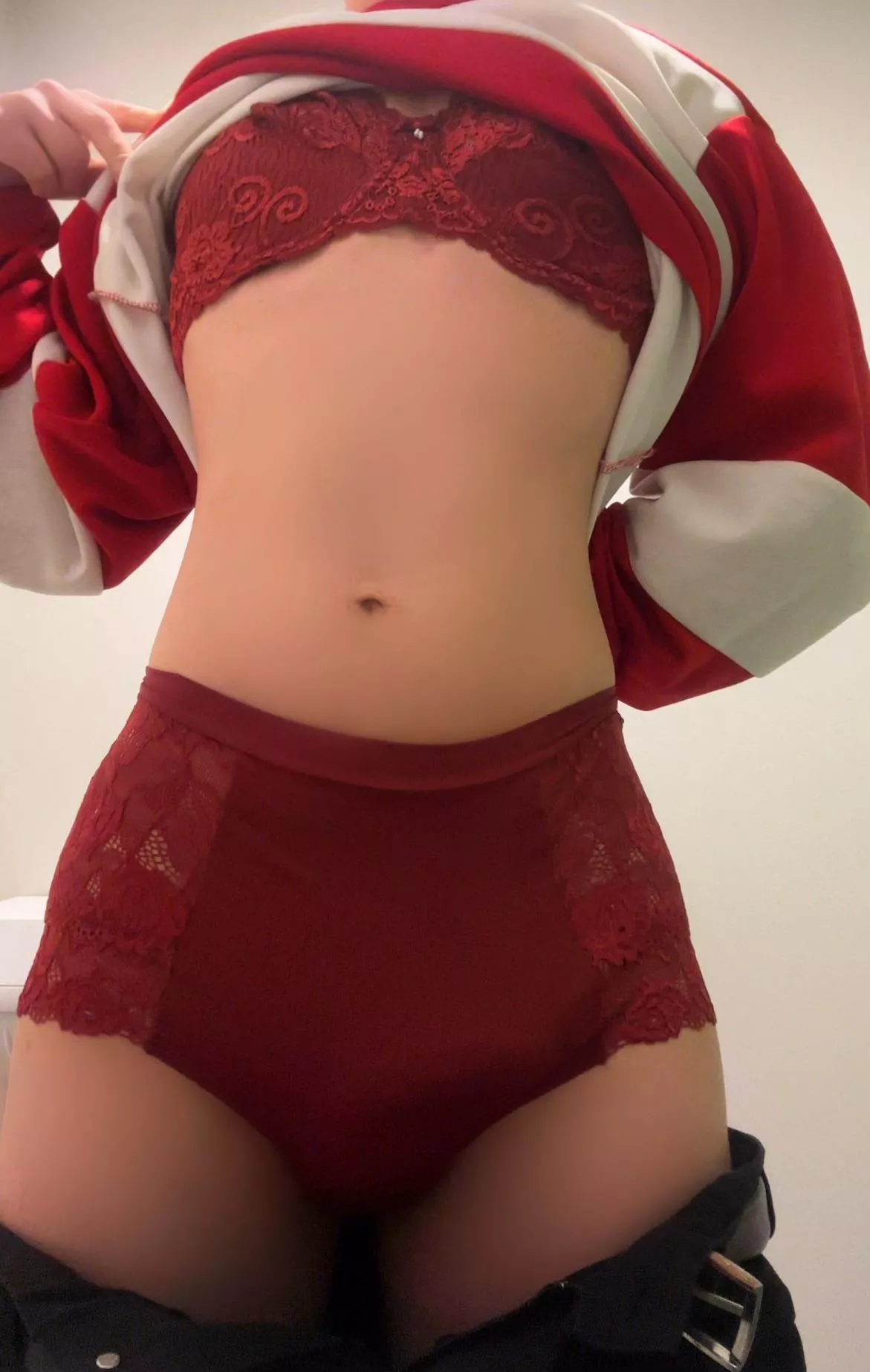 I bought new clothes today.