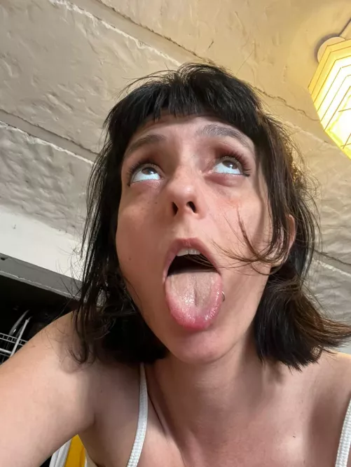 I hope you make me make this face when you're behind me!