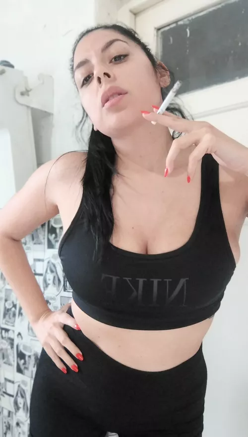 I know you like to smoke with me