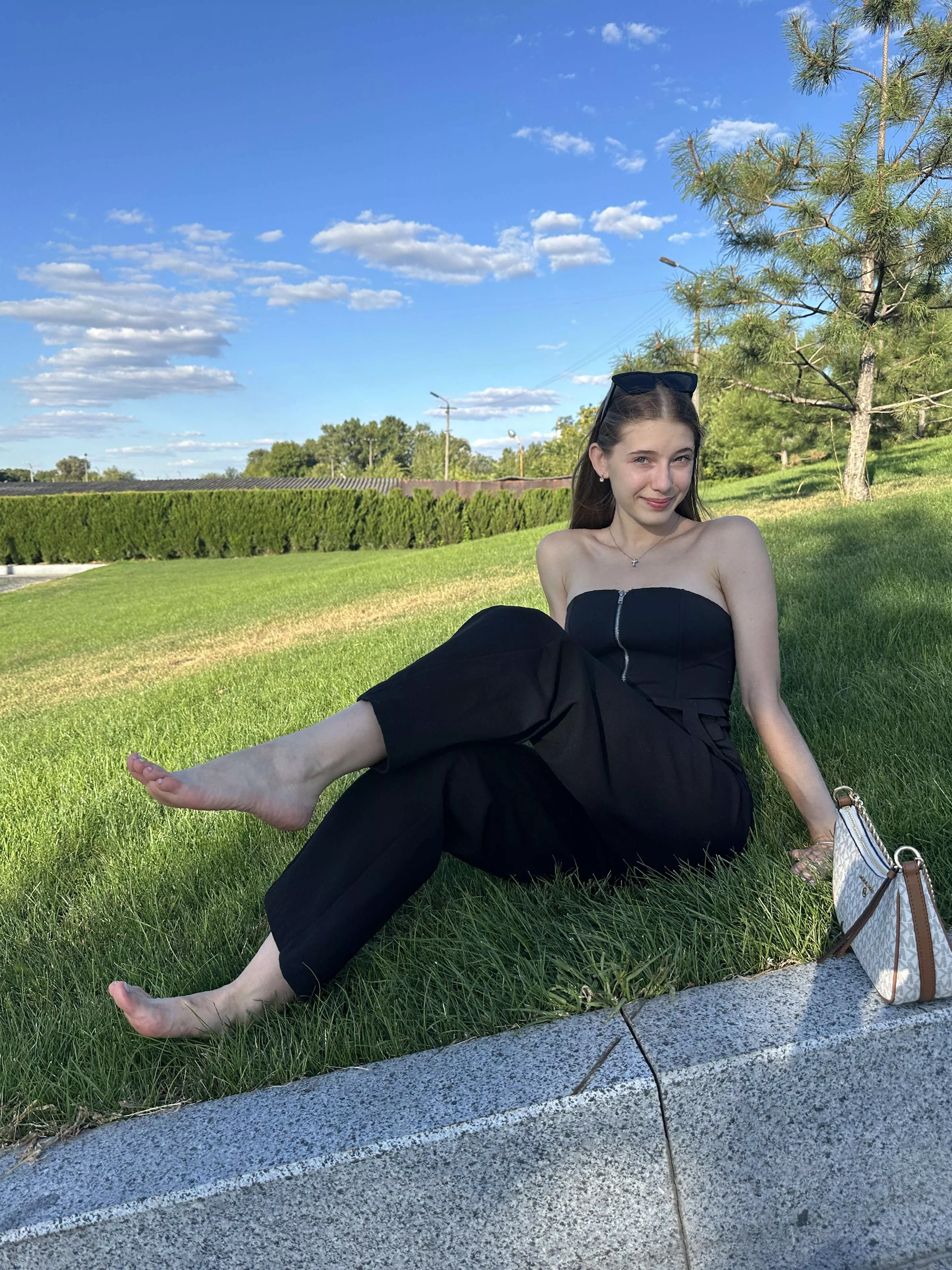 I love showing my legs in public