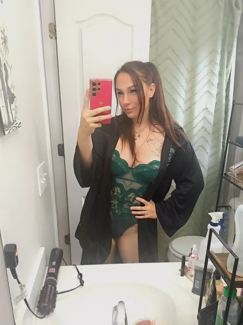 I'm wearing this infront of all my husband's friends at the Halloween party