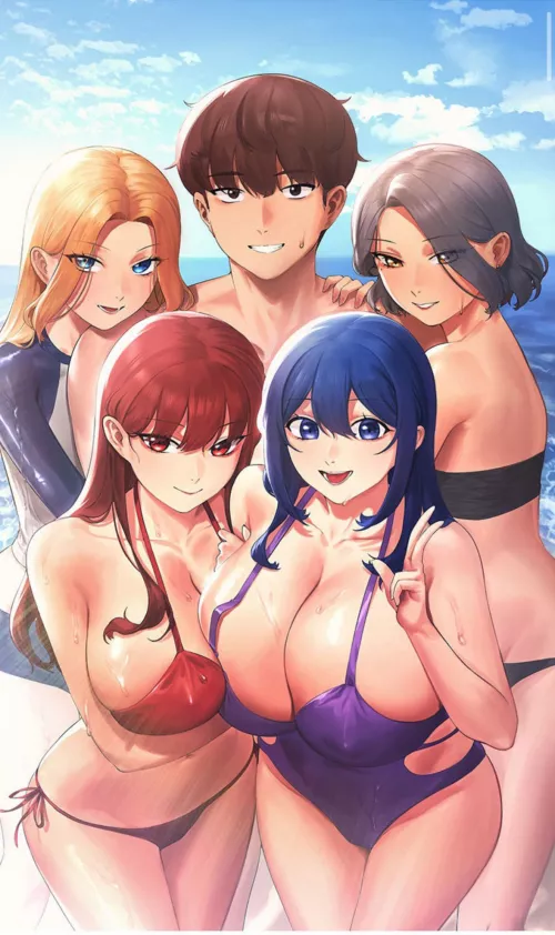 [Is There No Goddess in My College] chapter 150.5 (ending)