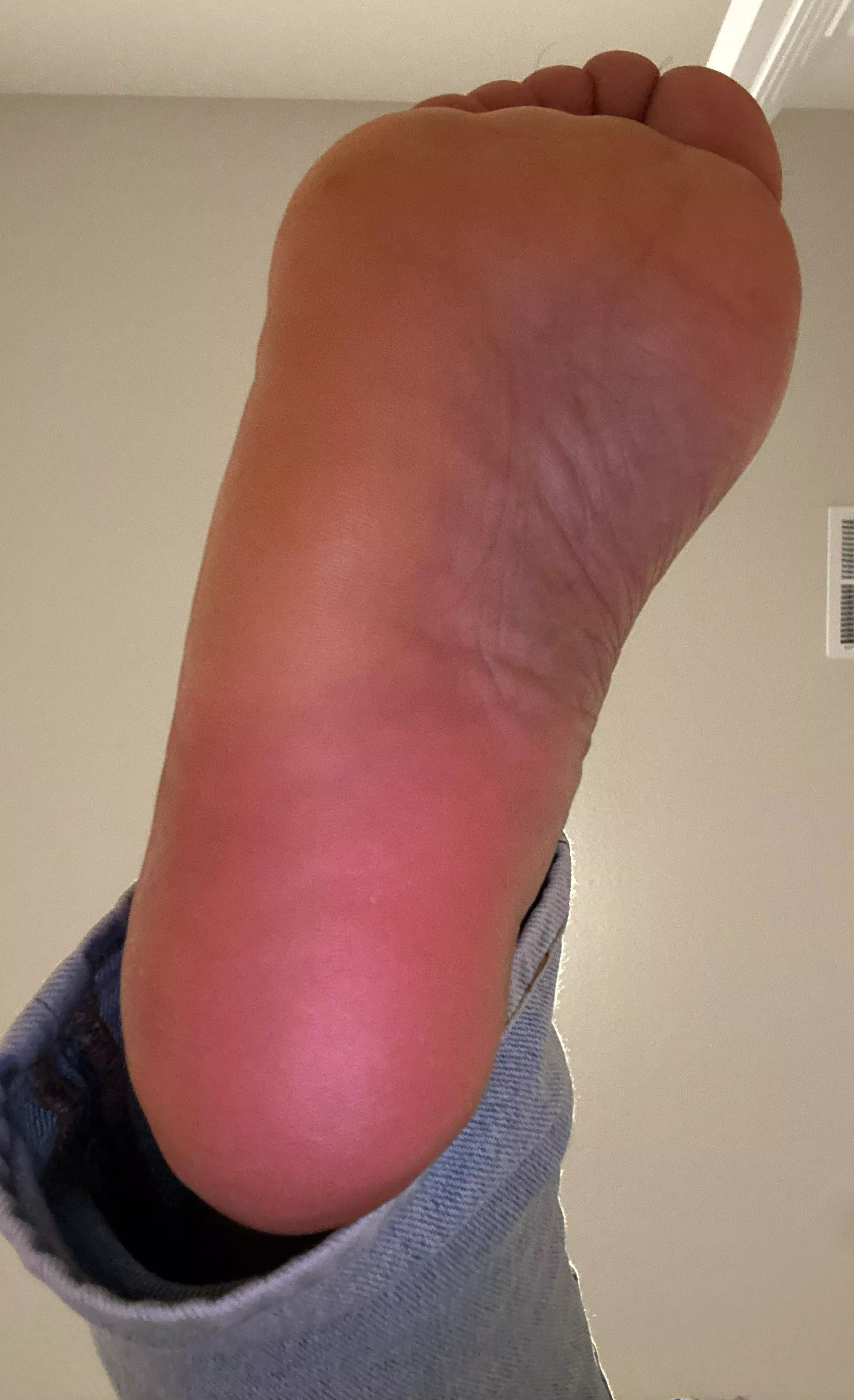 I’ve had a long day. Now who’s ready to get crushed under my dirty feet?