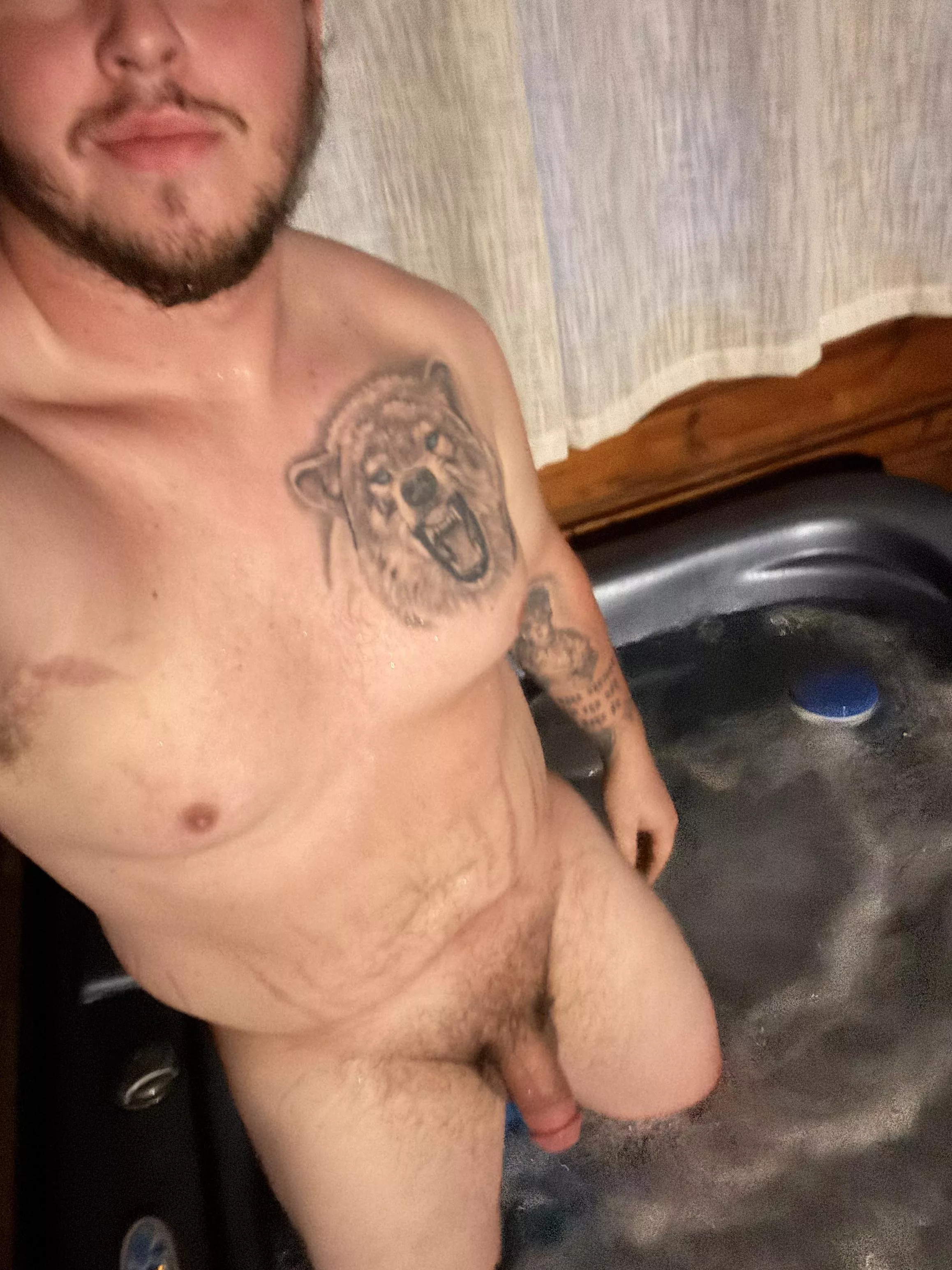 Join me in the hot tub? (26) 