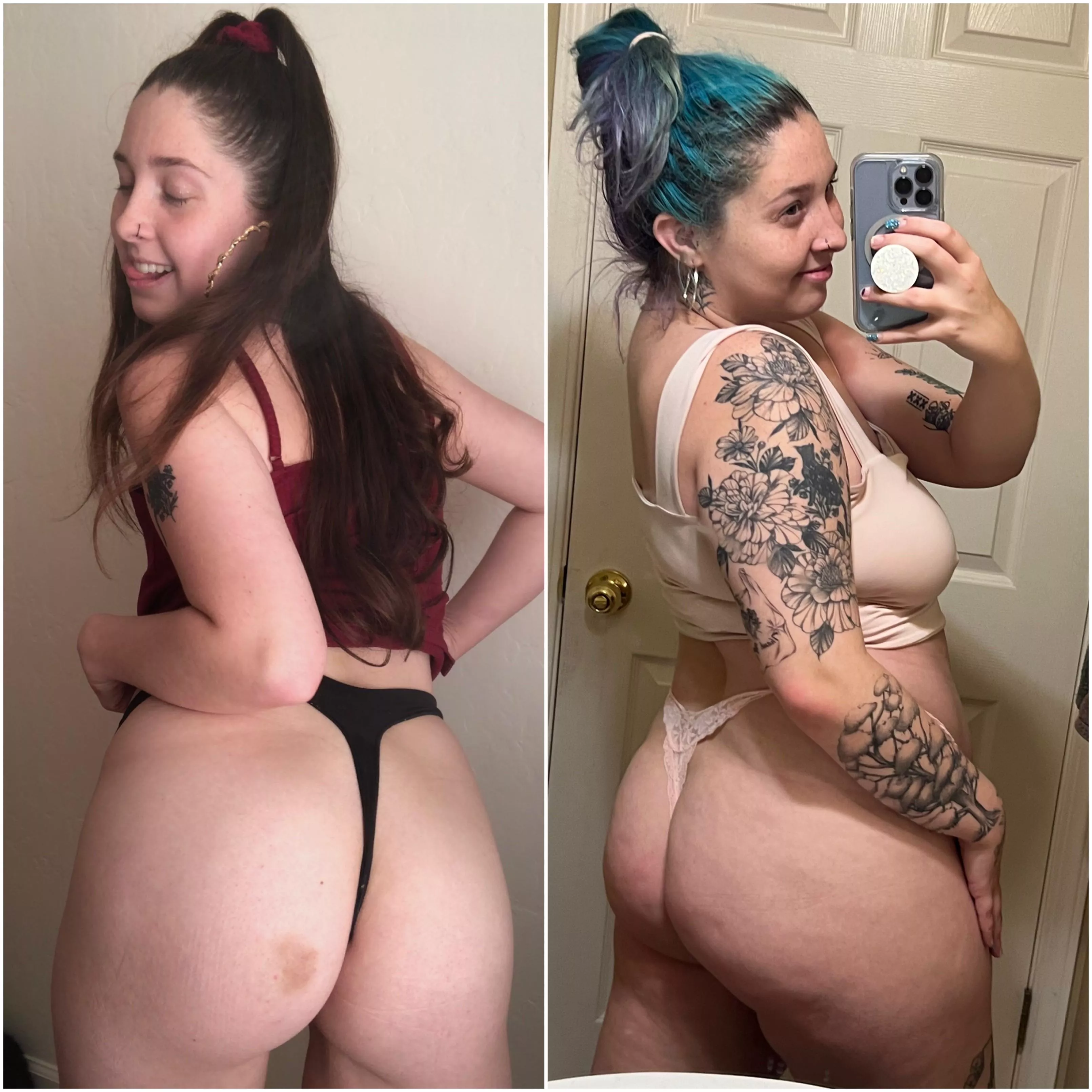 my booty has just gotten bigger over the years💖