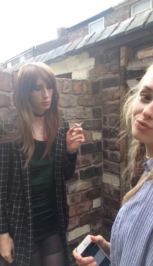 My ex girlfriend dresses me up to go on dates with older men 