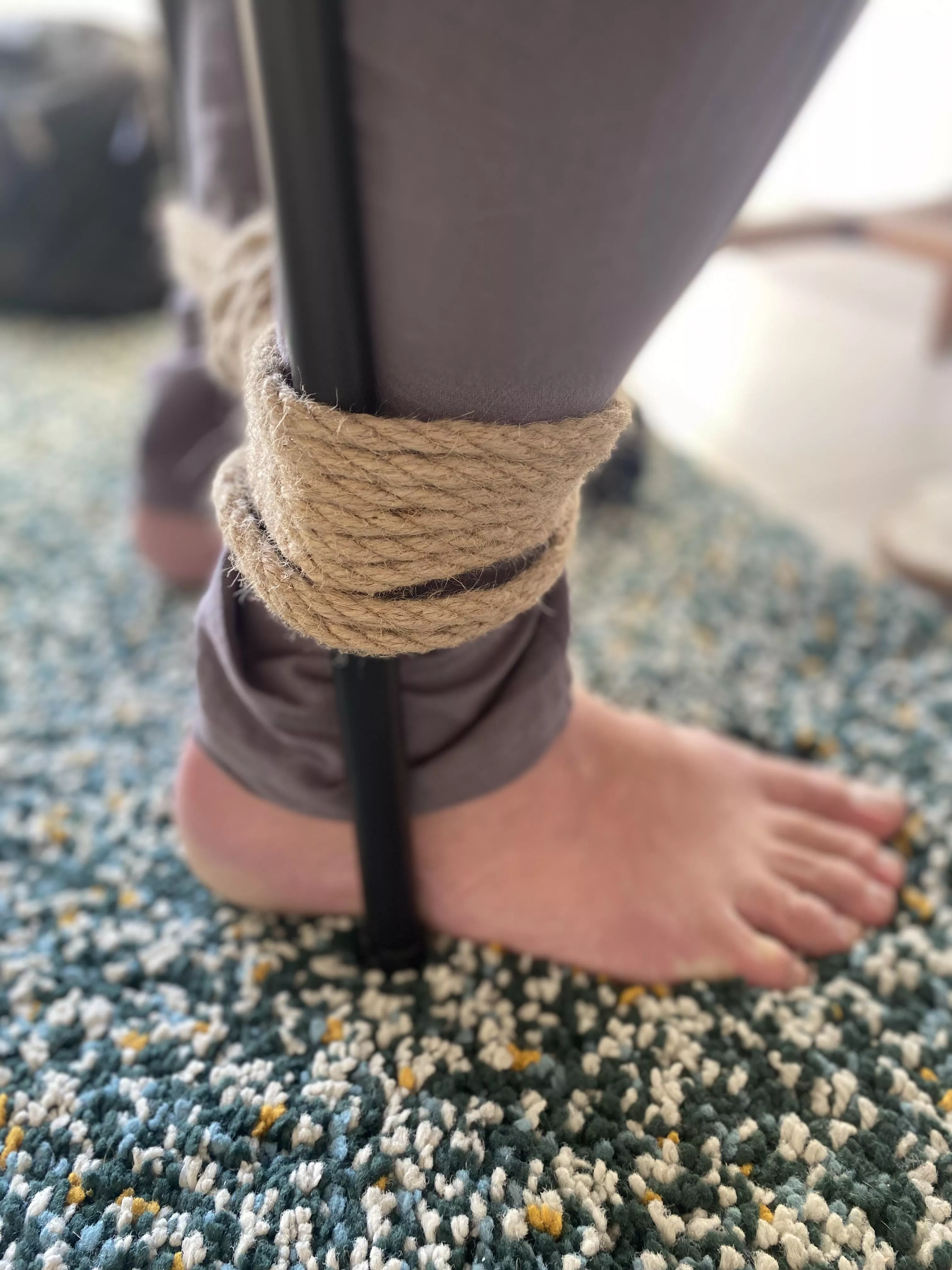 One way to stay focused working from home (selfbondage)