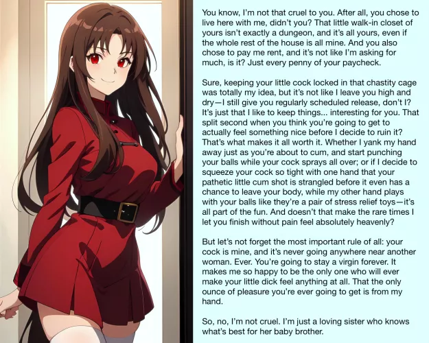 She's not really that cruel [AI Image]