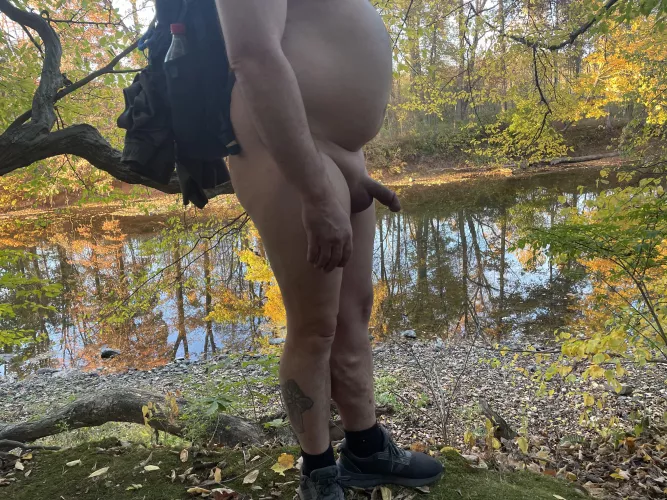 Sometimes the mood just hits while hiking