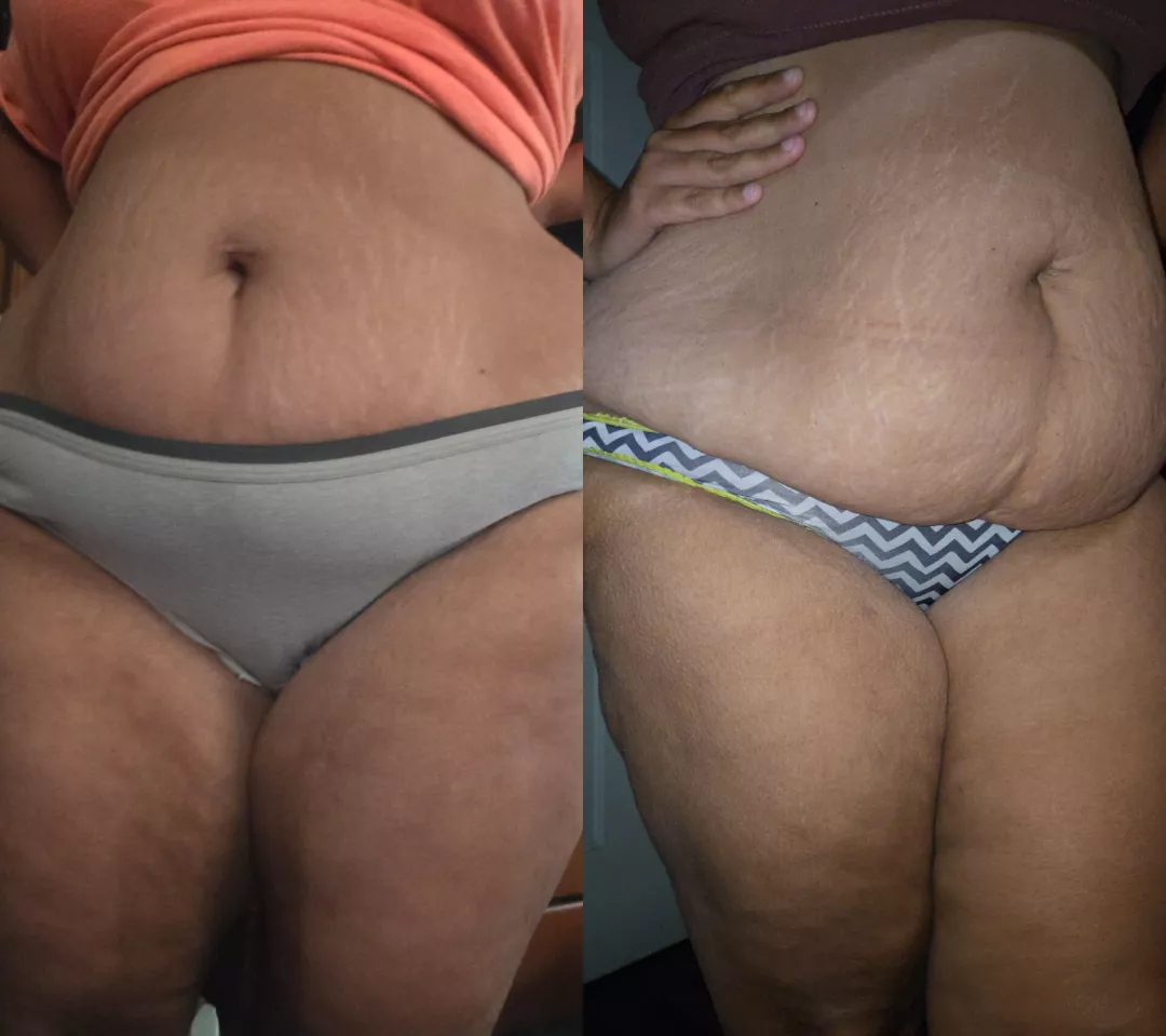 Turns out if you marry a cook, he's going to fatten you up