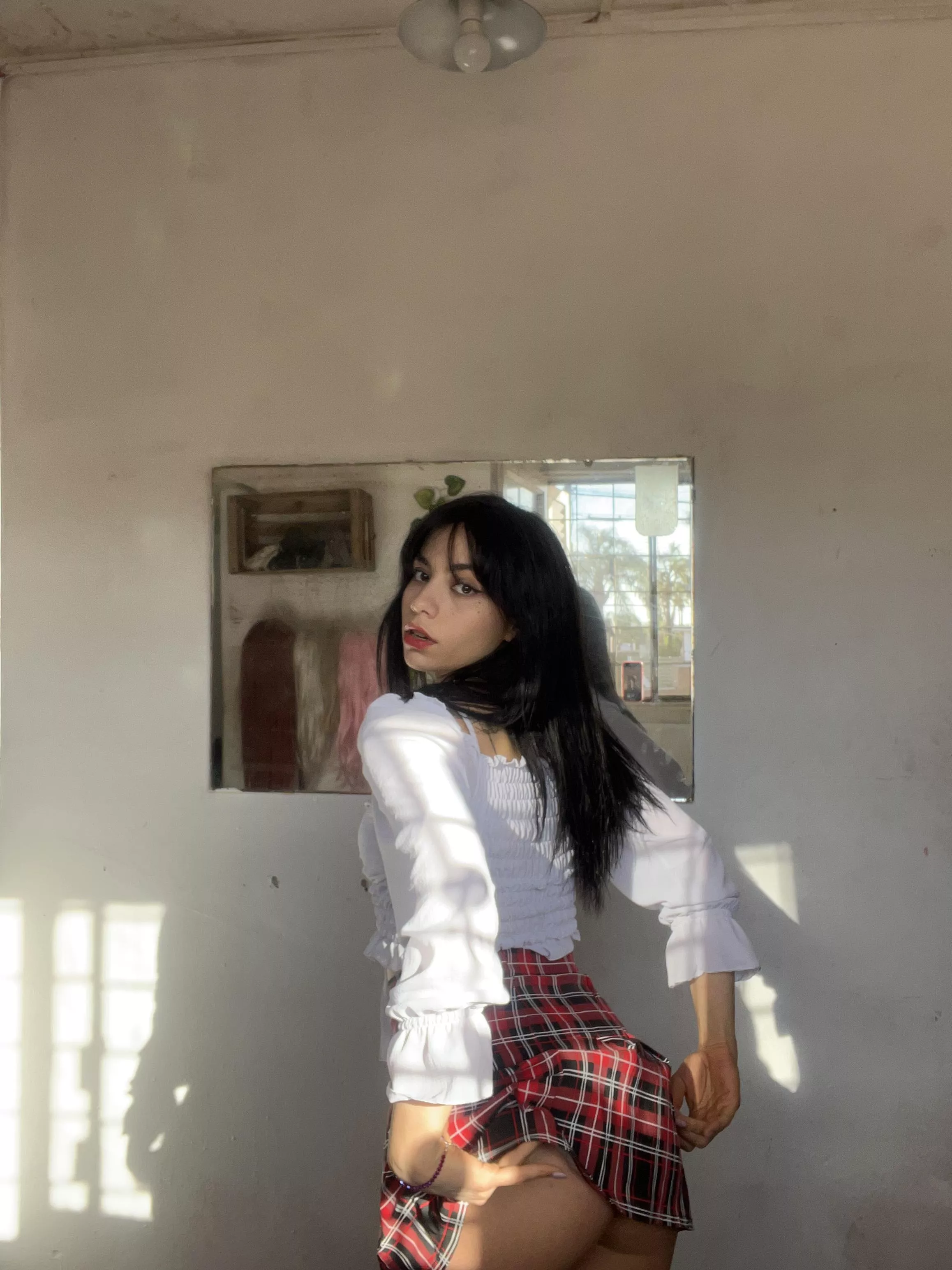 wanna see what's under my clothes?