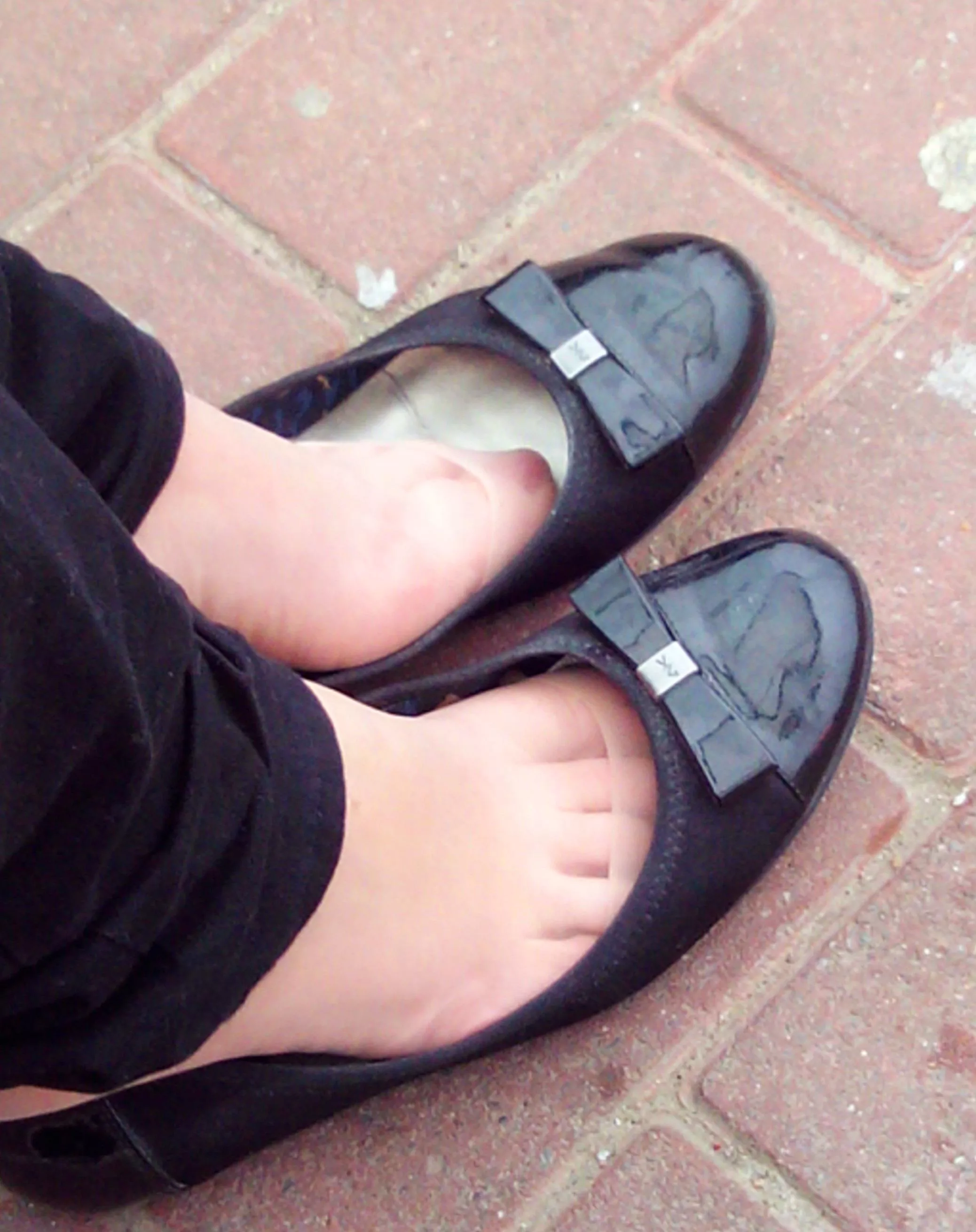 What would be your reaction seeing my feet like this in the street, would you be excited?