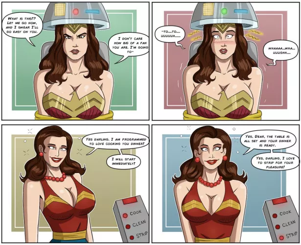 Wonder Housewife [DC Comics, Wonder Woman] by (polmanning)