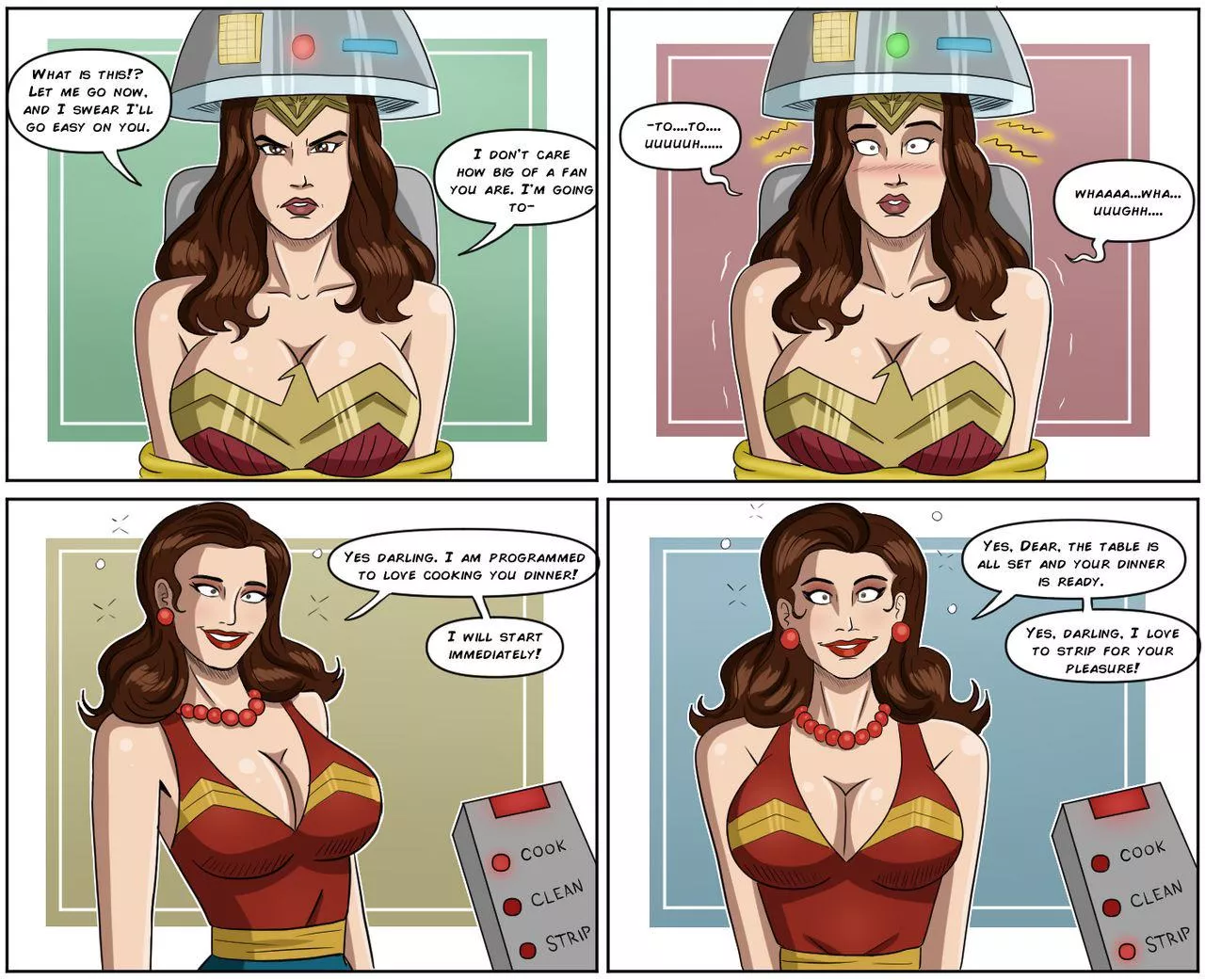 Wonder Housewife [DC Comics, Wonder Woman] by (polmanning)