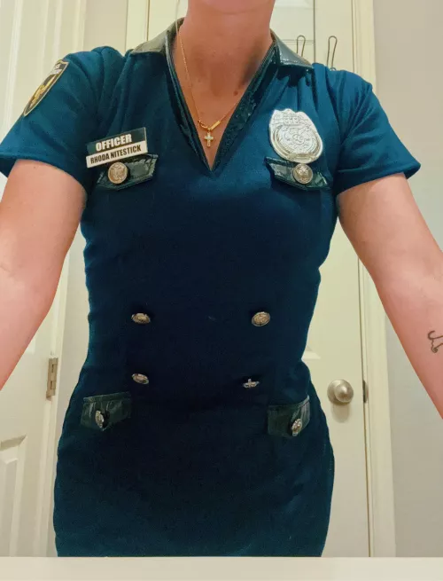 Would any real cops want to come break up my Halloween party?