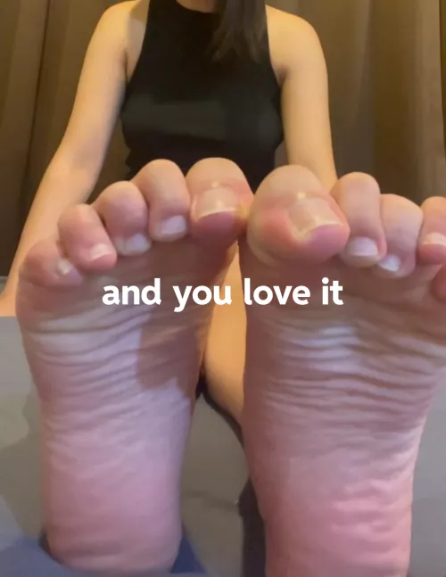 You are a slave for my Asian soles