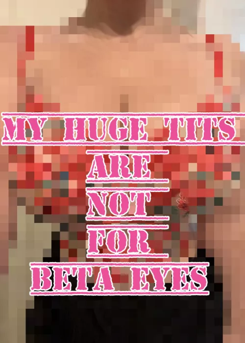 You’re not worth it 