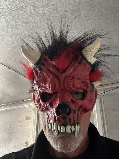50 [M4F] #Dallas - Who wants to get doggied by a horny devil on Halloween night? I’ve got my mask! Do you?
