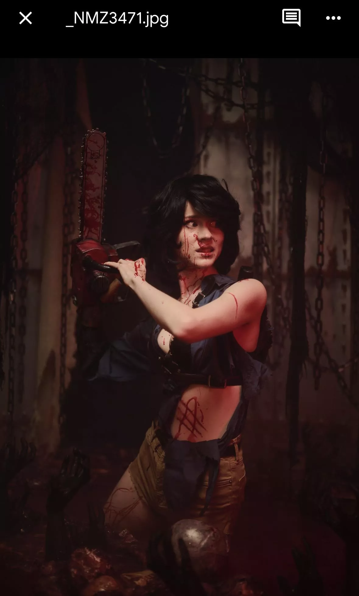 Ash Williams from Evil Dead by pearythecatapus